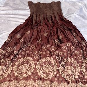Brown dress/skirt!